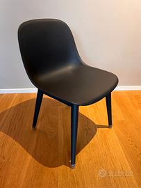 4 sedie Muuto Fiber Wood