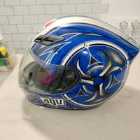 CASCO AGV INTEGRALE + CASCO AIROH JET