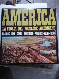 DISCO VINILE AMERICA LA STORIA DEL FOLKLORE AMERIC
