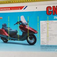 Honda CN 250 1987-88 scooter depliant ITALIANO