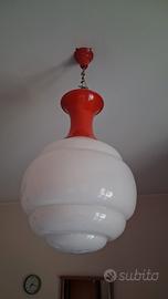 lampadario anni 70