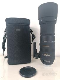 Zoom Sigma Nikon AF-S 150-500 Stabilizzato