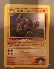 Carta Pokemon Brock's Golem