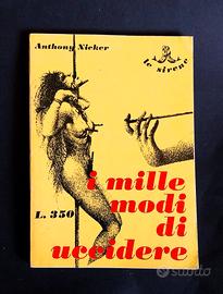 I MILLE MODI DI UCCIDERE - Nicker - Permens, 1970