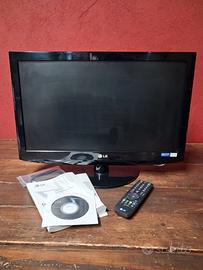 TV LG - 22” LCD HD Ready – 2 HDMI