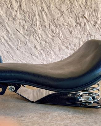 Sella in pelle MCJ per Harley Davidson