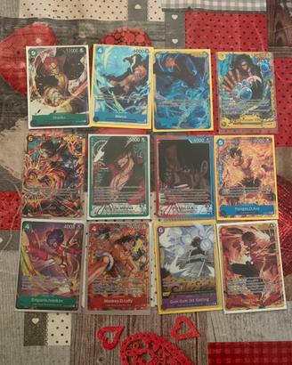 Ampia collezione tcg  one piece + carte gradate