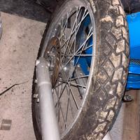 Ruote anteriori e posteriori  90% yamaha dt 50