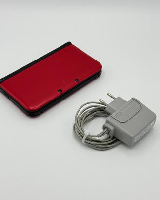 Console Nintendo 3DS XL Rosso con Pennino e Carica
