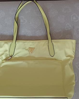 Borsa GUESS Eco Gemma Tote Bag Light Lime NUOVA