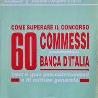 Libro concorso 60 COMMESSI BANCA’D ITALIA