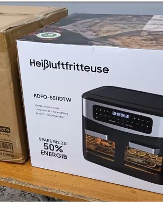 Friggitrice ad aria 12L doppia camera NUOVA – sped