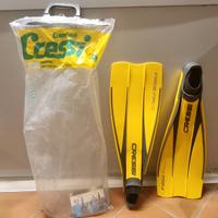 Pinne Cressi Sub - gialle - taglia 37/38