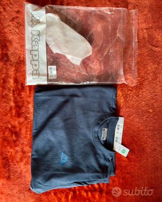 Felpa Kappa Originale Blu - Nuova con Cartellino