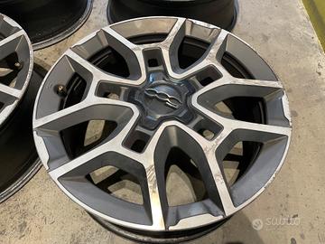 Cerchi in lega Fiat 500 X 18 pollici