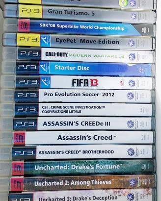 Giochi PS3/PS2