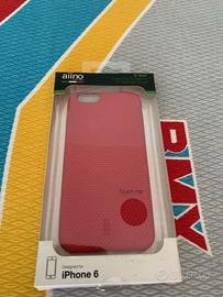 Custodia rosa iphone 6 soft touch nuova