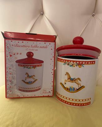 Porta biscotti natalizio