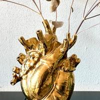 Vaso cuore oro Seletti