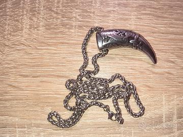 Collana vichinga denti di Fenrir