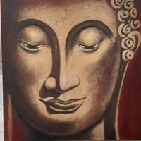 Coppia quadro Buddha