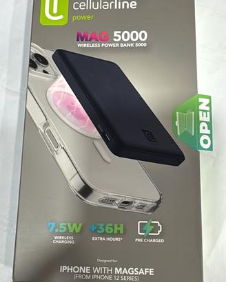 Powerbank magsafe cellular line 5000 mah
