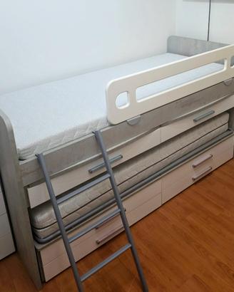 Letto a castello multifunzione NUOVO 