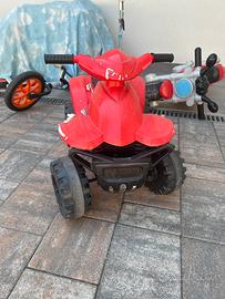 Quad bimbo ricaricabile
