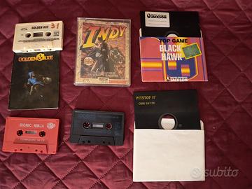 FLOPPY disk e cassette per c64