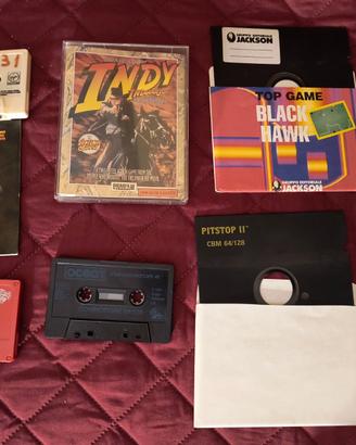 FLOPPY disk e cassette per c64