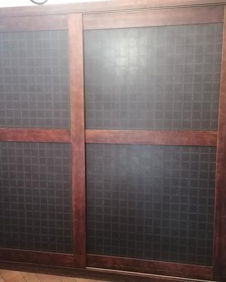 camera da letto vero legno stile etnico 