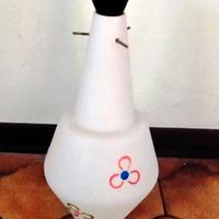 Lampadario vintage anni '60 1960 con gambo diritto