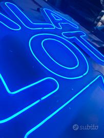 scritte a led