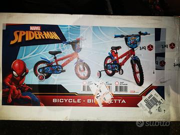 bici Spiderman 14 pollici 