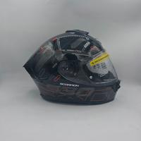 Casco Scorpion EXO-530 AIR FOND Metallo Nero-Rosso