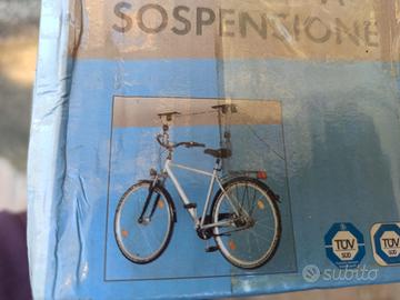Portabici a sospensione da soffitto