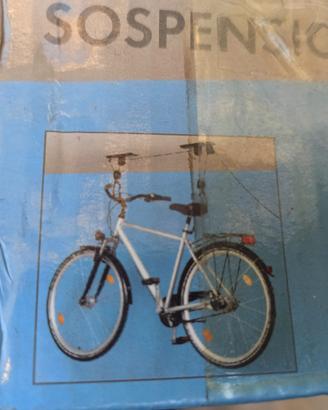 Portabici a sospensione da soffitto