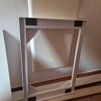 kit supporto lavatrice asciugatrice slim