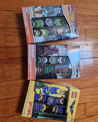 lego tris orologi nuovi introvabili