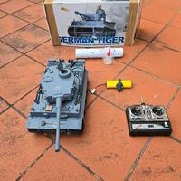 Carro Armato RC German Tiger I - Spara Pallini - C