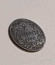  moneta 2 centesimi 1895 - R - regno d'italia