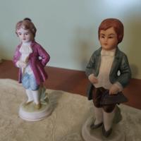 coppia di statuine Capodimonte 