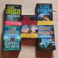 5 romanzi Clive Cussler copertina rigida