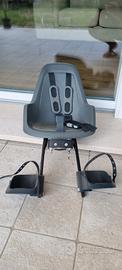 Bobike seggiolino anteriore bici (colore grigio)