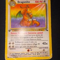 Dragonite Prima Edizione Fossil 19/62