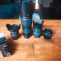 4 obiettivi per Nikon