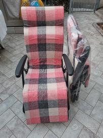 2 poltrone sdraio nuove.