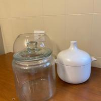 Set di 3 oggetti da cucina: vaso, zuppiera e barot