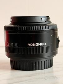 Obiettivo Yongnuo 50mm f/1.8 - Canon Ef