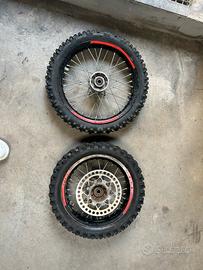 Cerchi cross 14 12 faba pitbike